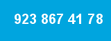 923 867 41 78 923 867 41 78